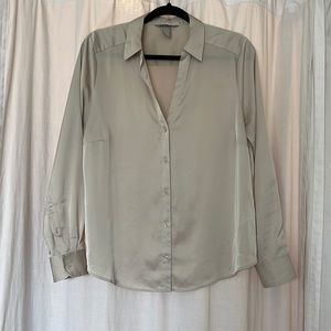 H&M Satin Button Down